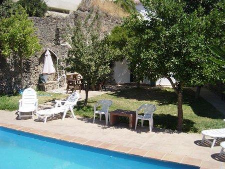 Cortijo Retarta Jubrique Villa Bagian luar foto